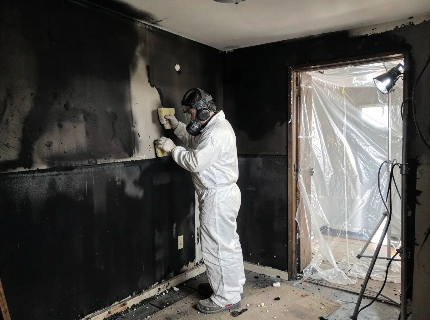 Fire Damage Restoration company in Blanchard, PA
